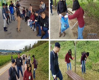 [사회활동지원팀] 디딤회과 함께하는 수수한 지킴이-공릉천 정화활동 진행 활동 진행